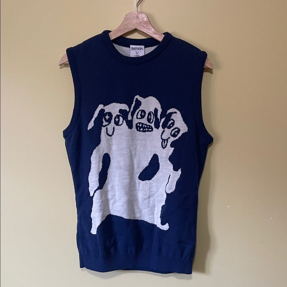 Beabadoobee Merch - Knitwear Sweater Vest by Artist Annie Hall